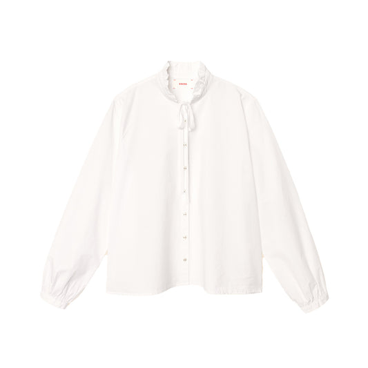 Tatiana Shirt in Pearl White