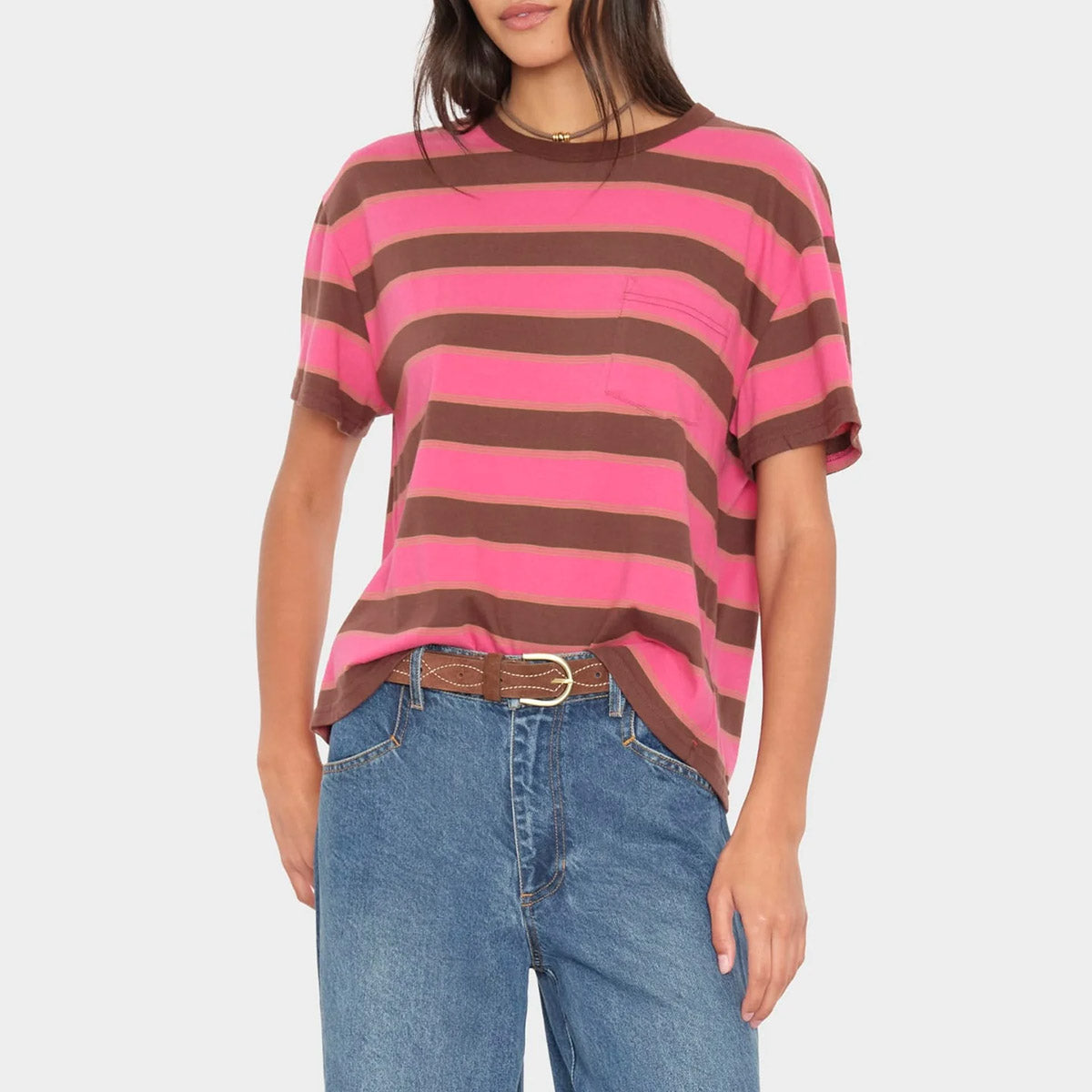 Paulina Tee in Chocolate Cherry