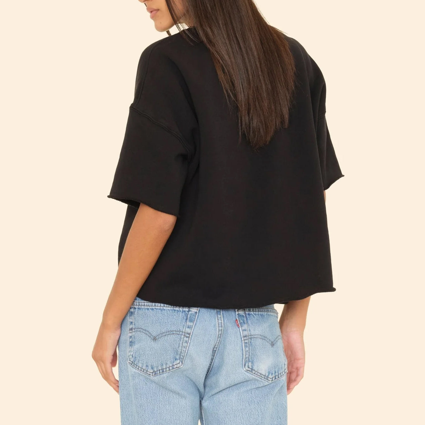 Romeo Tee in Black