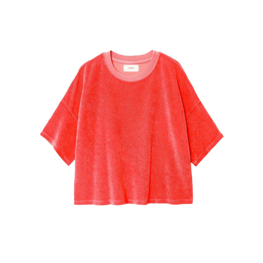 Roe Terry Top in Firecracker