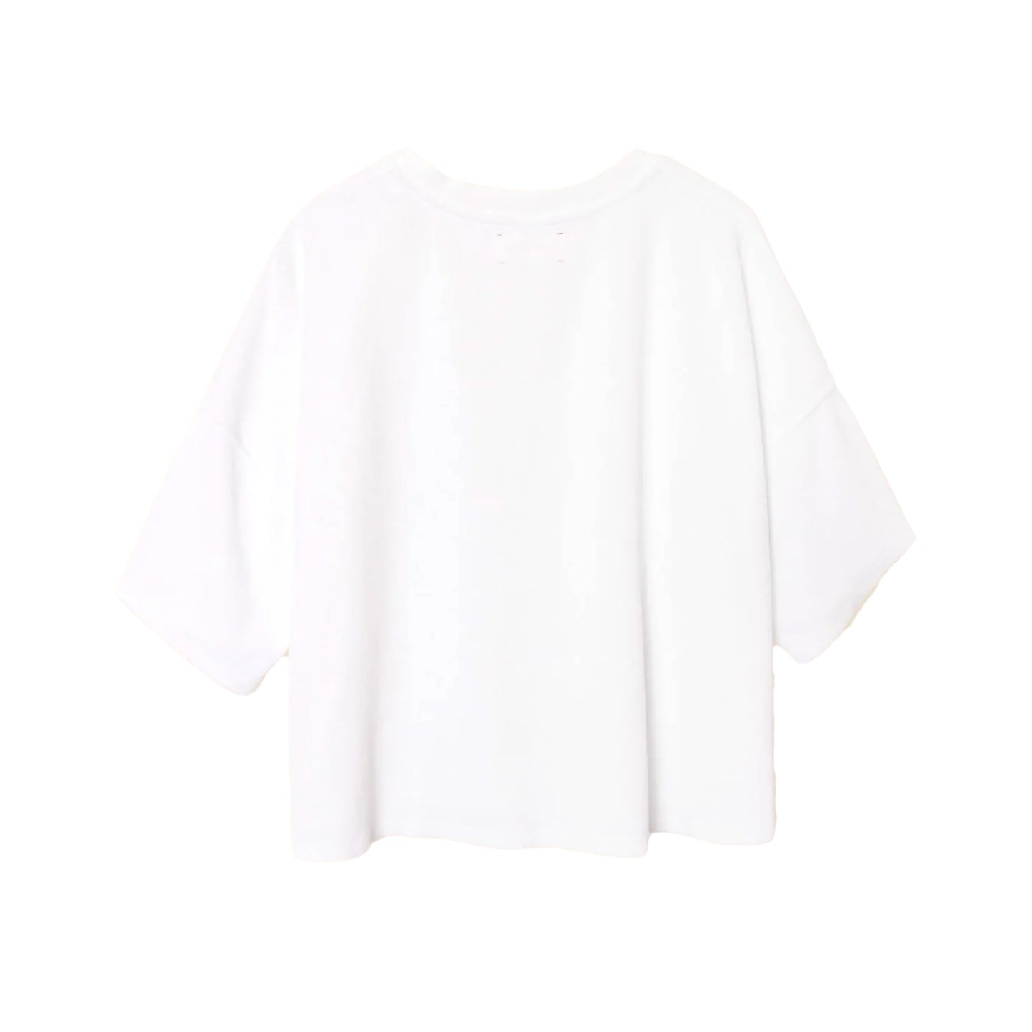 Roe Terry Top in White