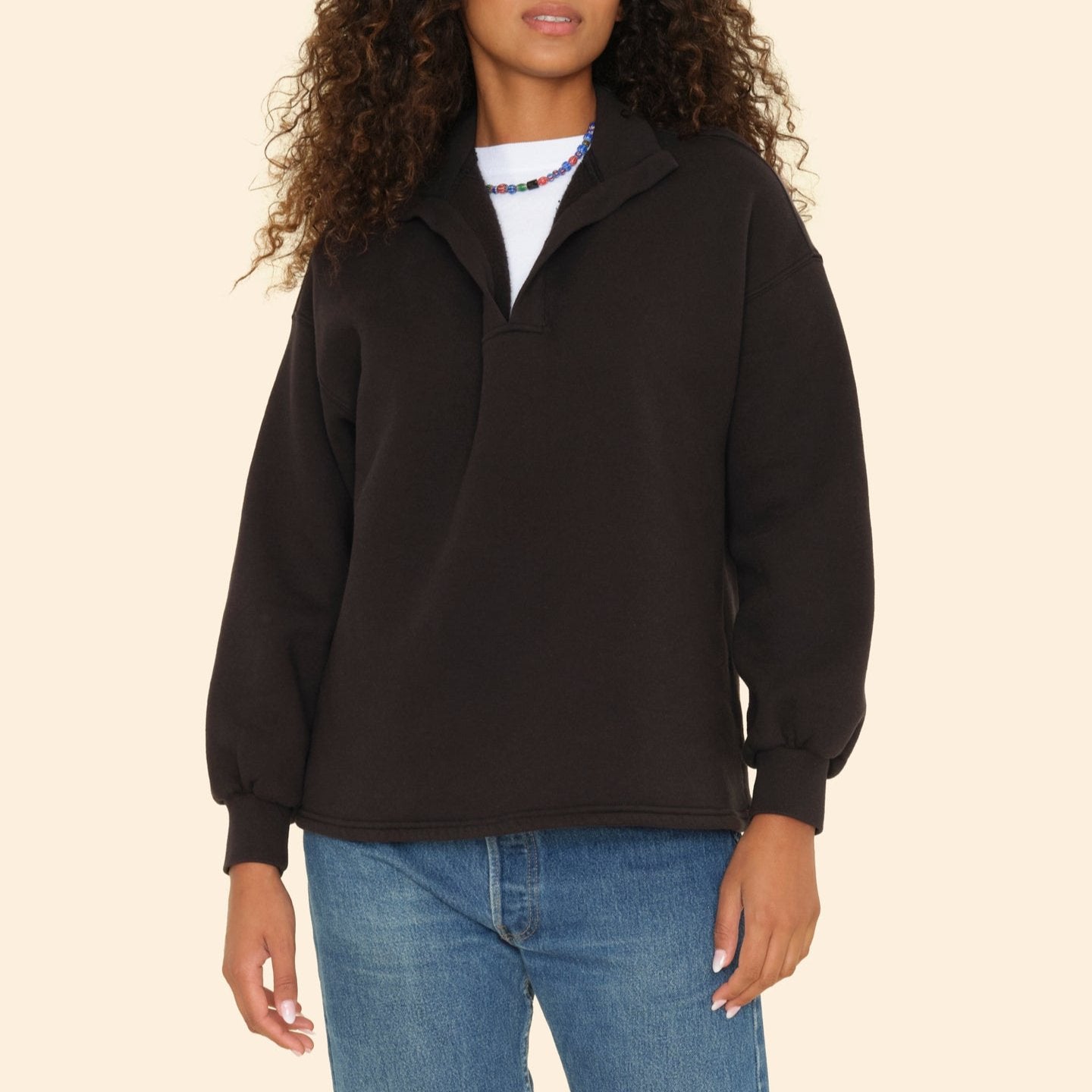 Reid Sweatshirt in Black