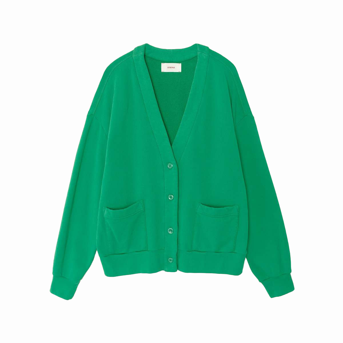 Benny Cardigan in Grass Green