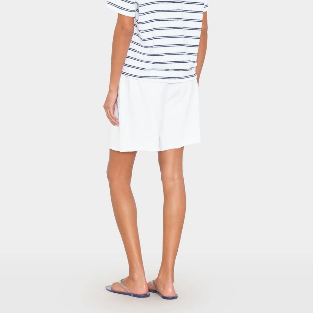 Rocco Sweatshort in White