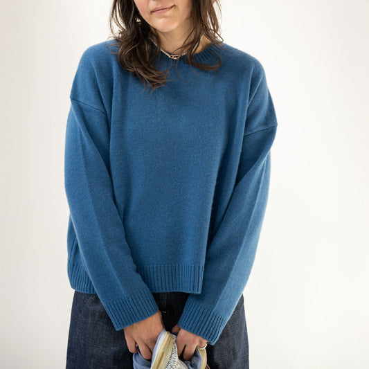 Lela Sweater in Lagoon Blue