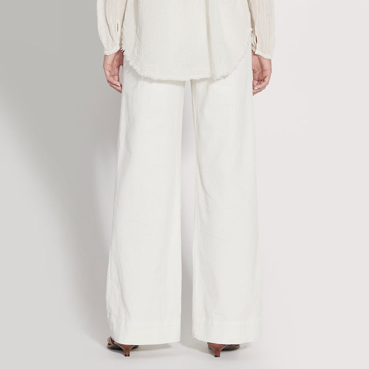 Lynn Trouser in Washed White