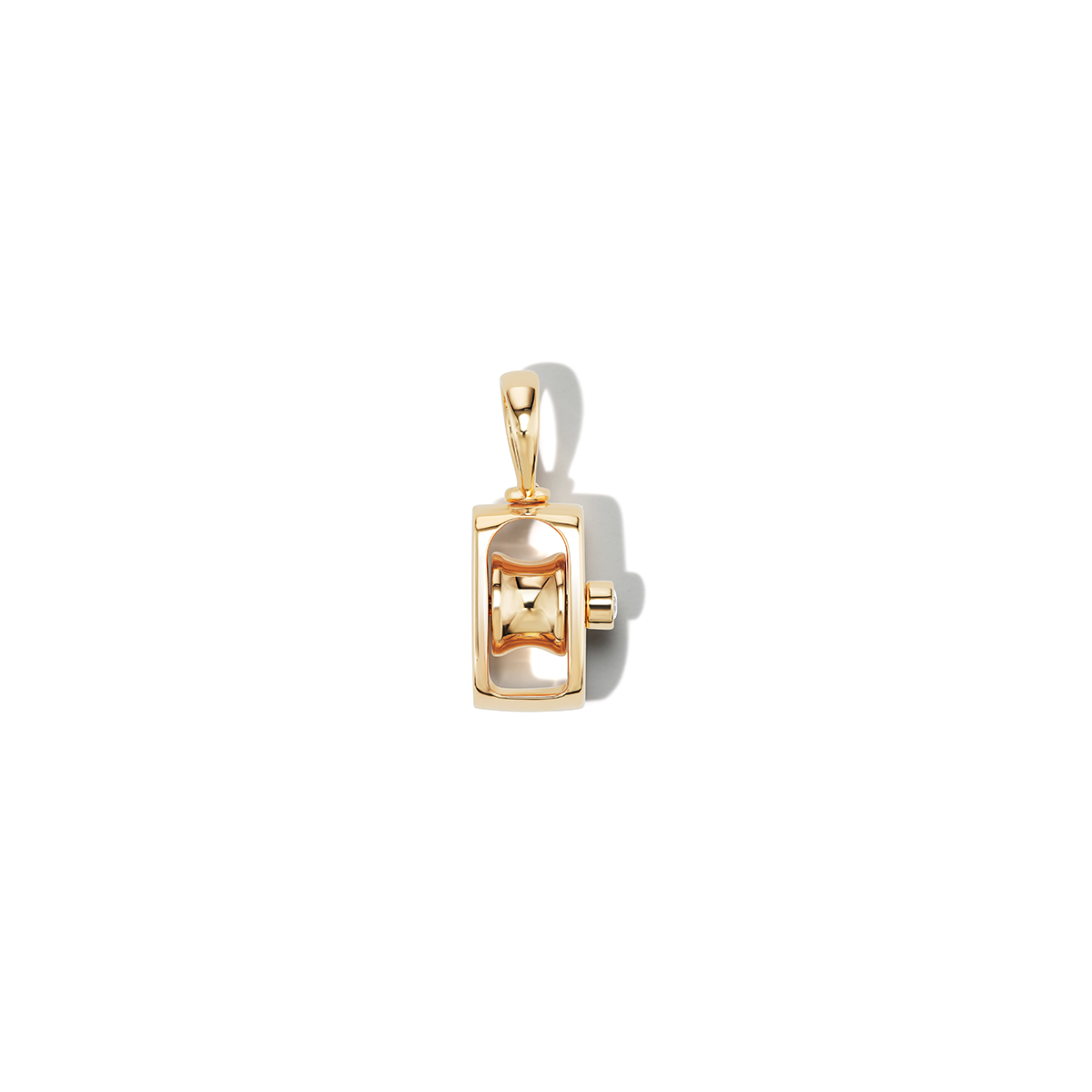 Gold & Diamond Baby Pulley