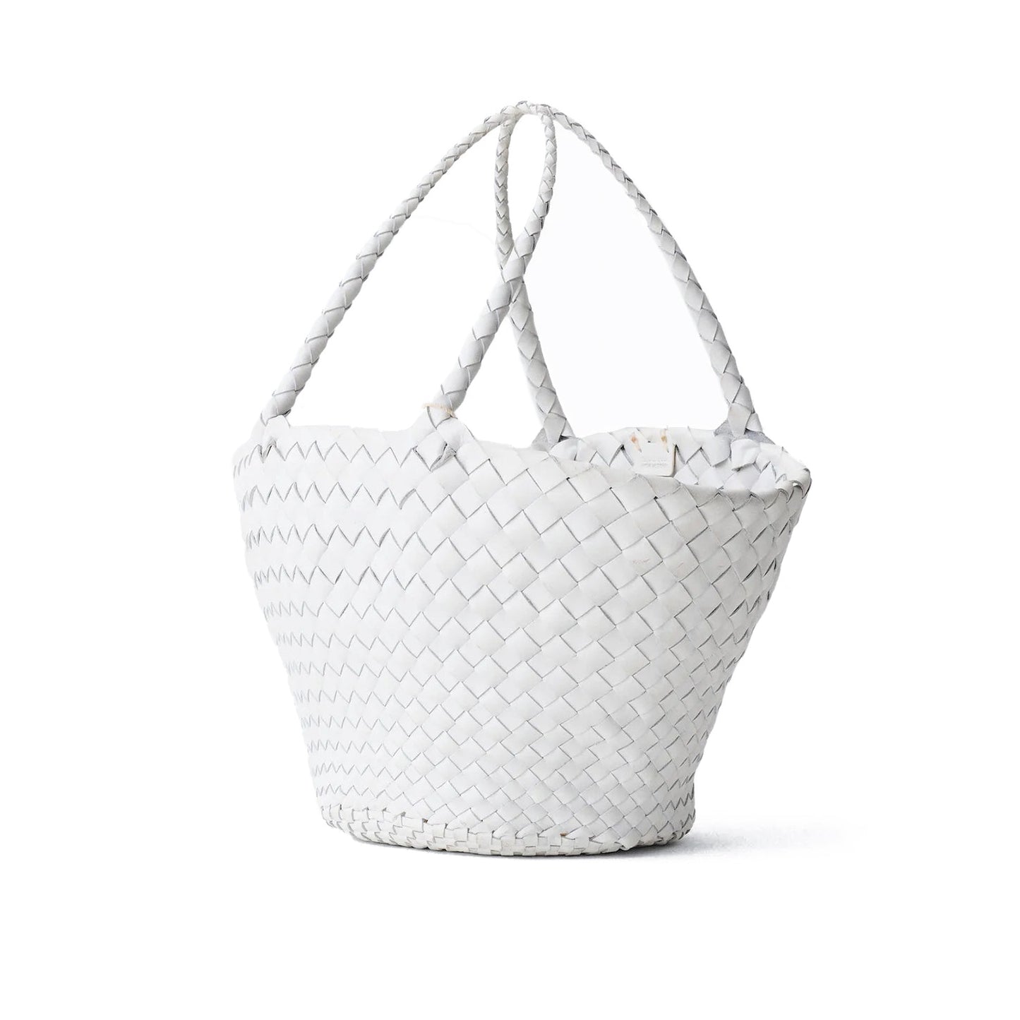 Egola Basket Bag in White