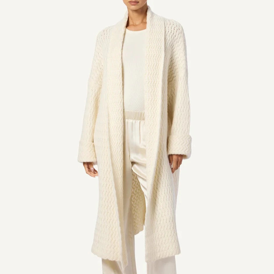 Stanton Slouchy Cardigan in Gardenia