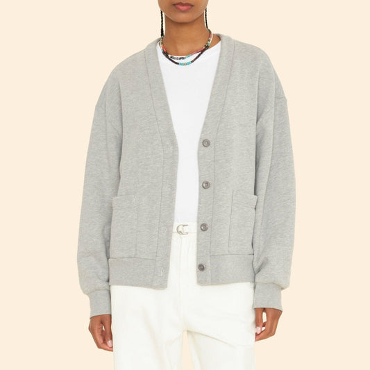 Benny Cardigan in Heather Gray