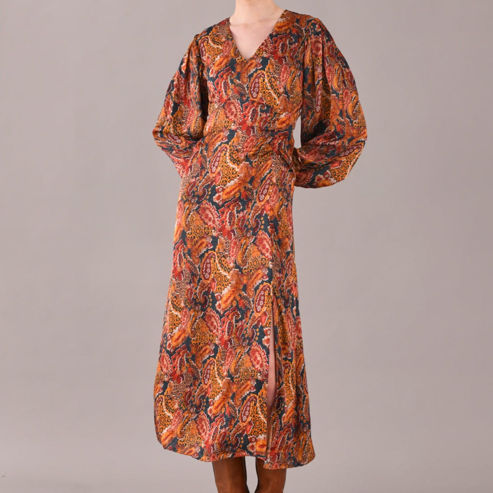 Lucas Dress in Andino Brown