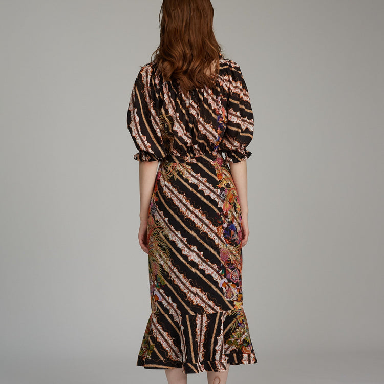 Olivia Shibori Adorning Dress