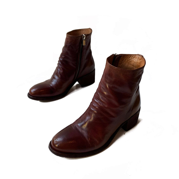 Denner 101 Leather Boot in Tobacco