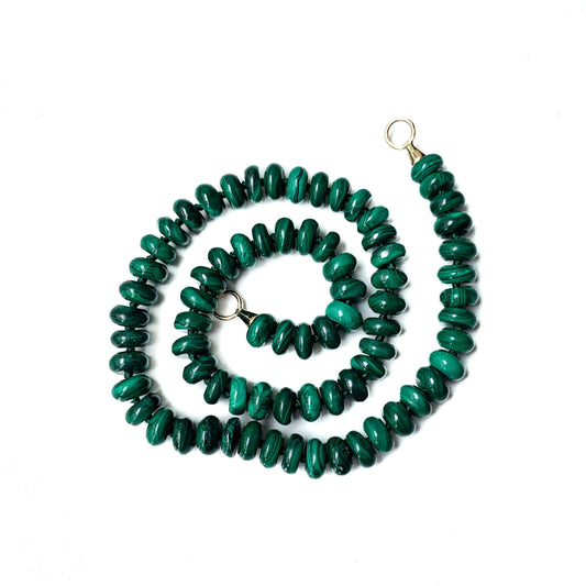 Malachite Beaded Strand