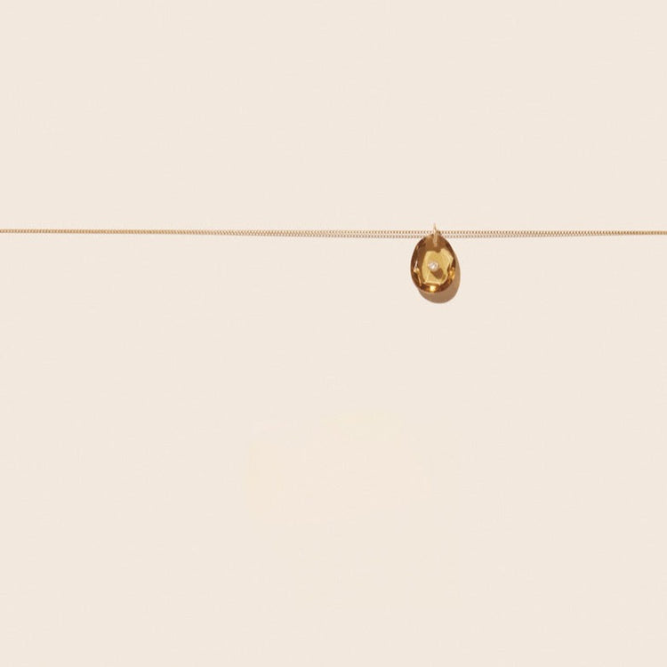 Orso N°1 Necklace in Honey Quartz