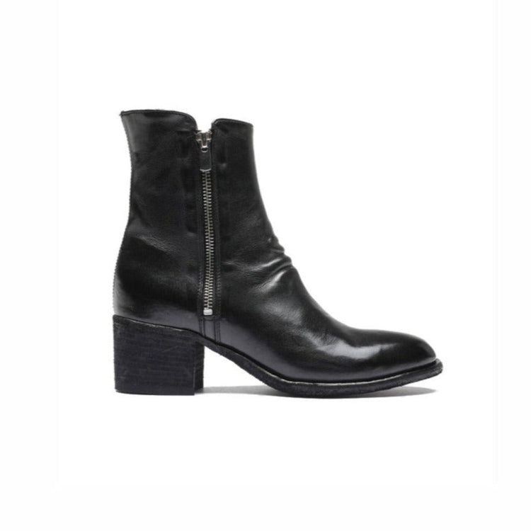 Denner 103 Leather Boot in Black